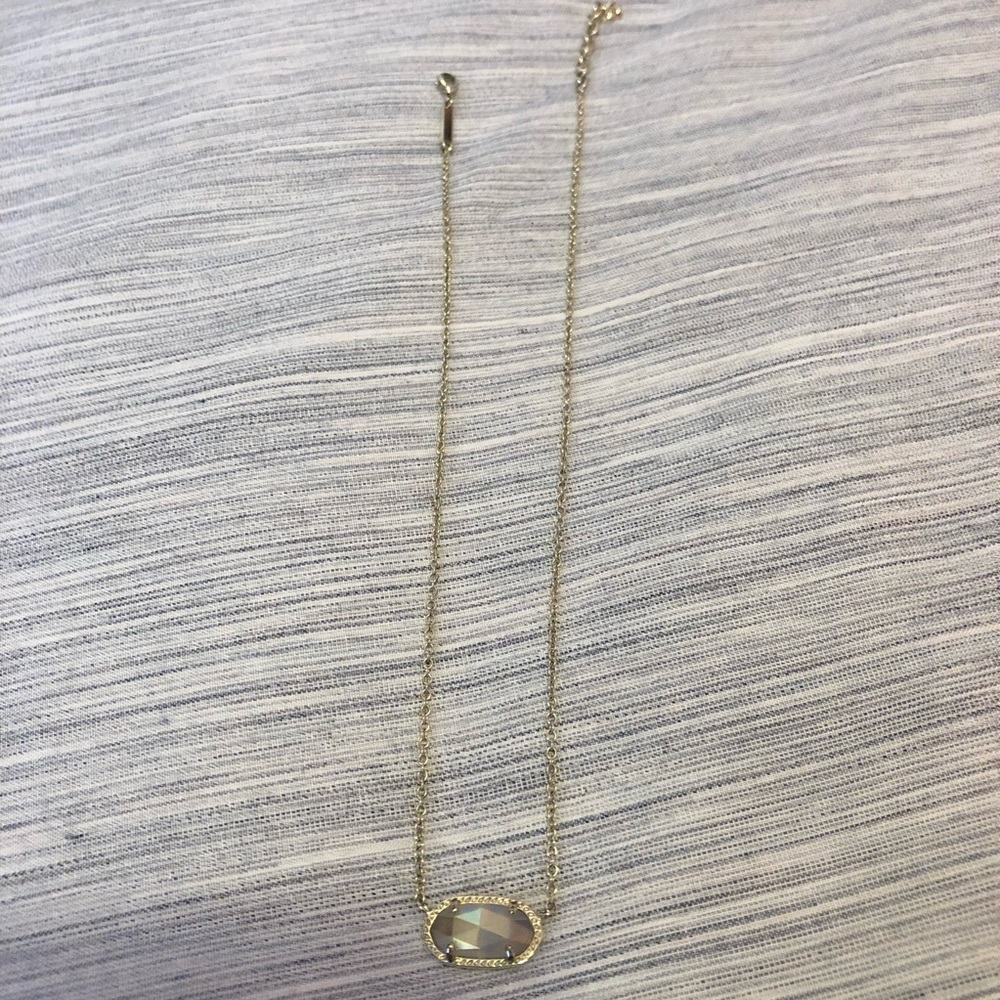 Kendra Scott Elisa Necklace - Iridescent Slate